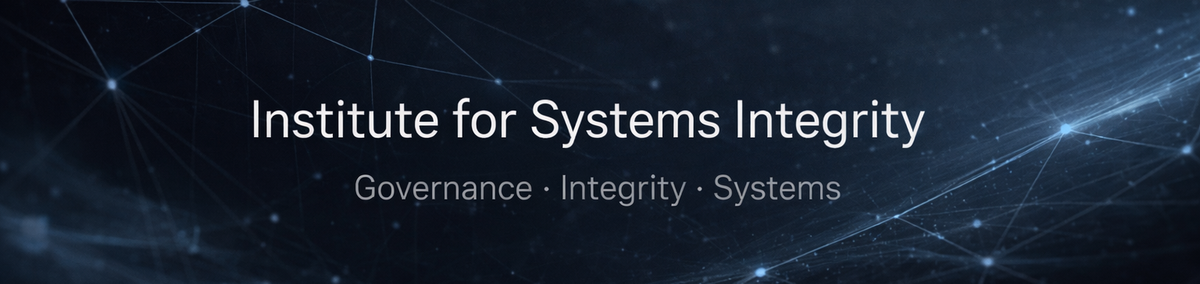 What Is an Integrity Failure Taxonomy?