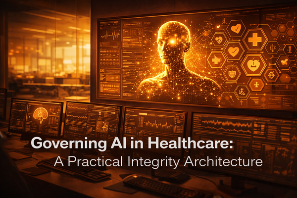Governing AI in Healthcare: A Practical Integrity Architecture