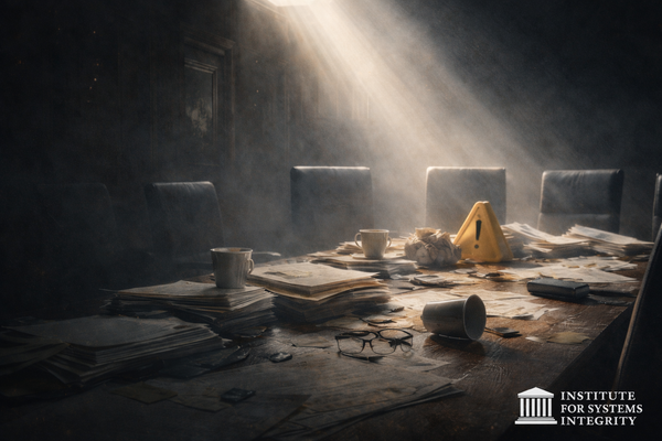 The Failure Taxonomy: How Harm Emerges Without Malice - Why most disasters are not caused by bad people — but by predictable system drift