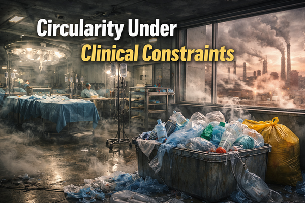 Circularity Under Clinical Constraints: Why recycled material claims do not guarantee circular outcomes in healthcare