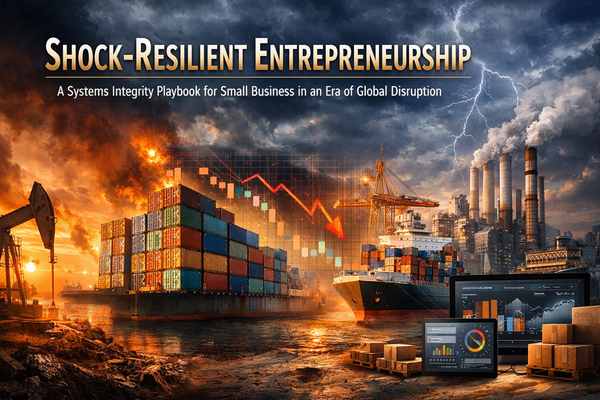 Shock-Resilient Entrepreneurship: A Systems Integrity Playbook for Small Business in an Era of Global Disruption